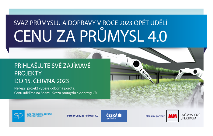 Cena za Průmysl 4.0 2023