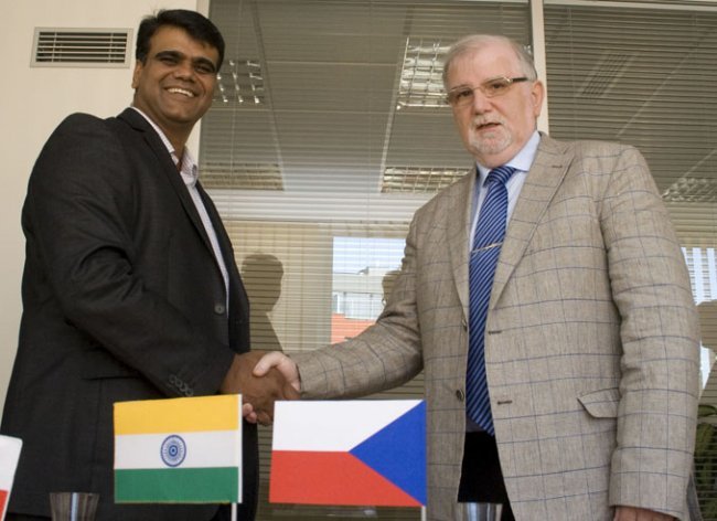 Smlouva s Indicko-českou smíšenou obchodní komorou