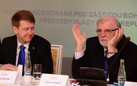 Tomáš Prouza a Jaroslav Hanák
