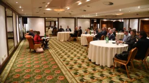 Klub SP ČR s ministrem školství Mikulášem Bekem