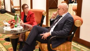 Klub SP ČR s ministrem školství Mikulášem Bekem