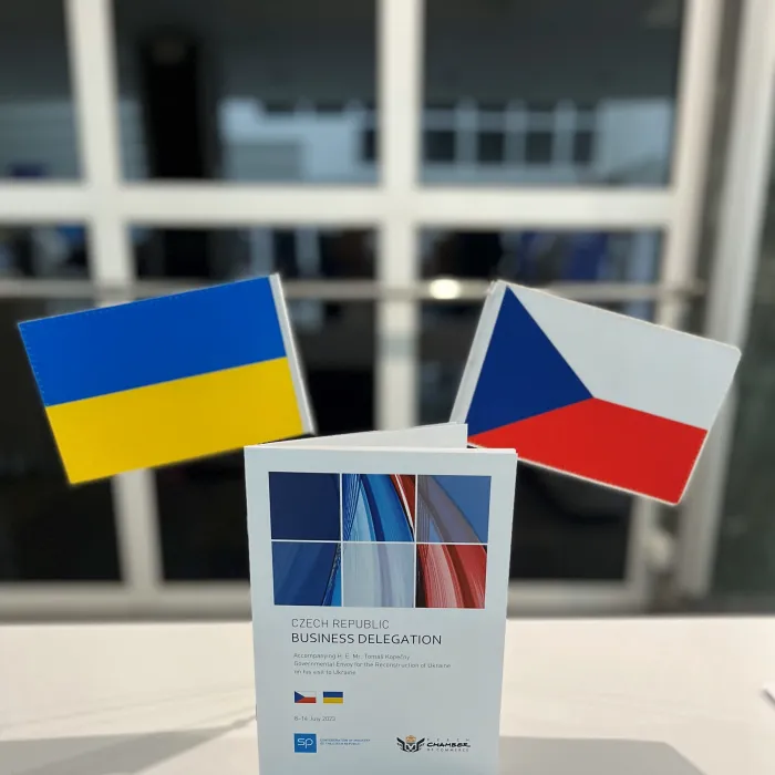 České firmy navázaly na Ukrajině důležité kontakty k obnově země