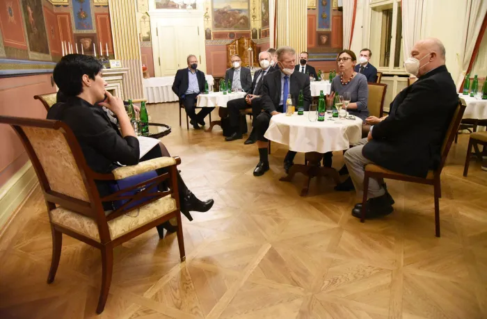 Klub SP ČR s předsedkyní PSP ČR Markétou Pekarovou Adamovou 2021