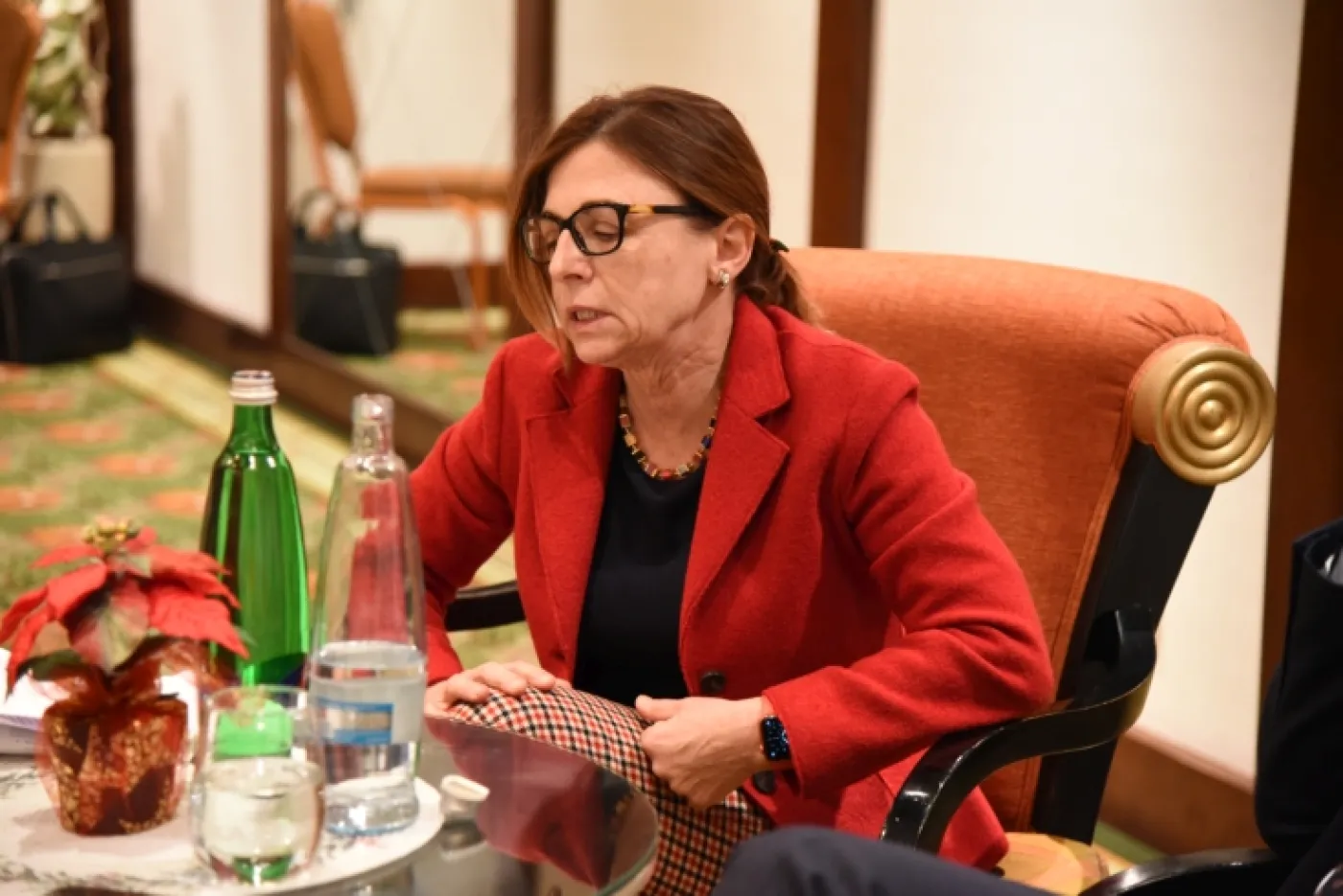 Klub SP ČR s ministrem školství Mikulášem Bekem