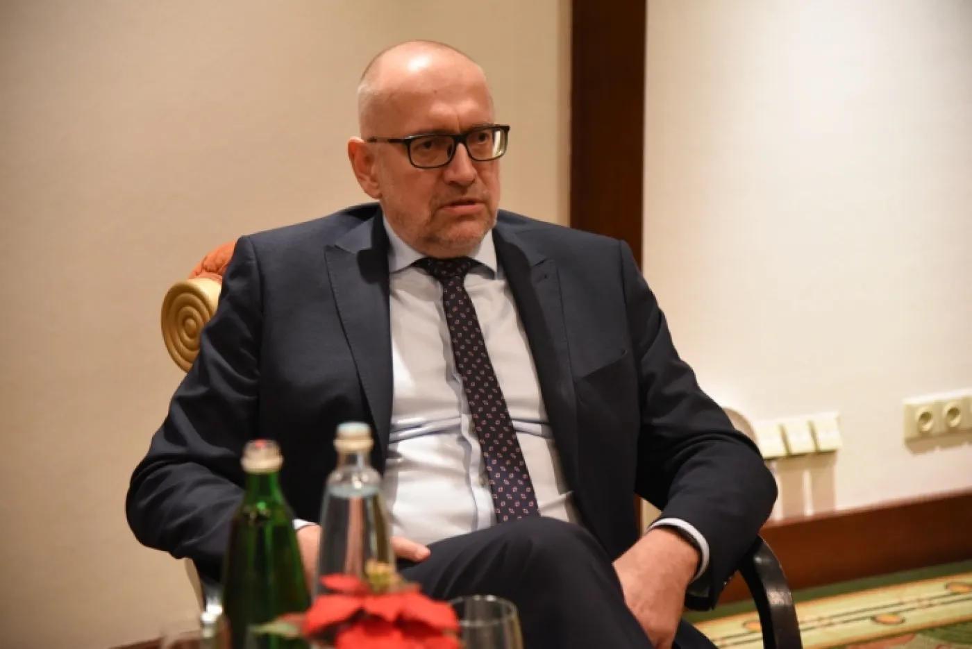 Klub SP ČR s ministrem školství Mikulášem Bekem