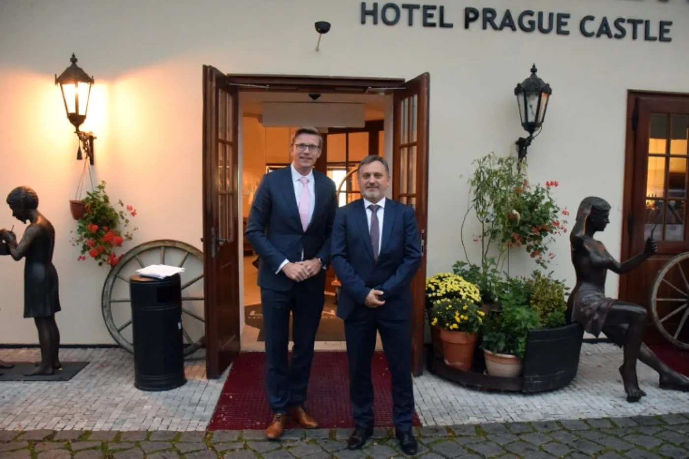 Klub SP ČR s ministrem Martinem Kupkou