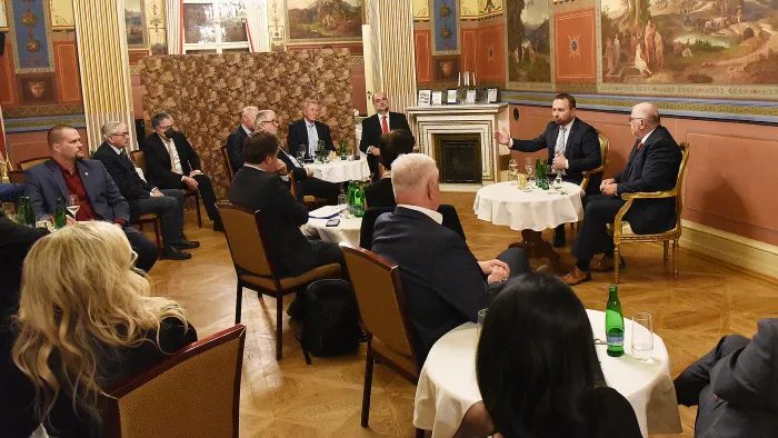 Klub SP ČR s ministrem Marianem Jurečkou 2022