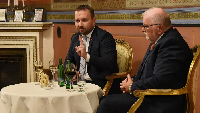 Klub SP ČR s ministrem Marianem Jurečkou 2022