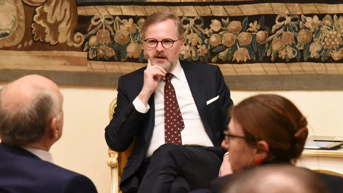 Klub SP ČR s premiérem Petrem Fialou 2022