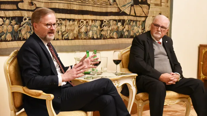 Klub SP ČR s premiérem Petrem Fialou 2022