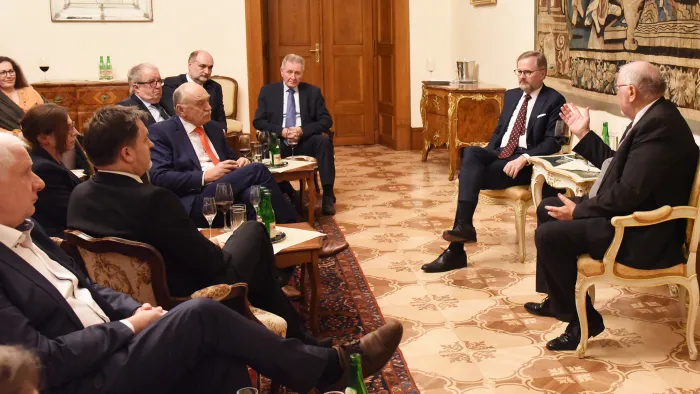 Klub SP ČR s premiérem Petrem Fialou 2022