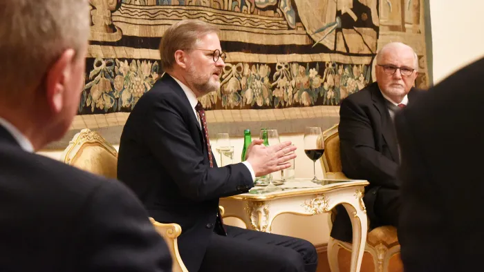 Klub SP ČR s premiérem Petrem Fialou 2022