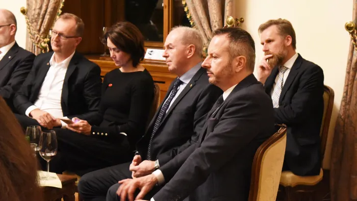 Klub SP ČR s premiérem Petrem Fialou 2022