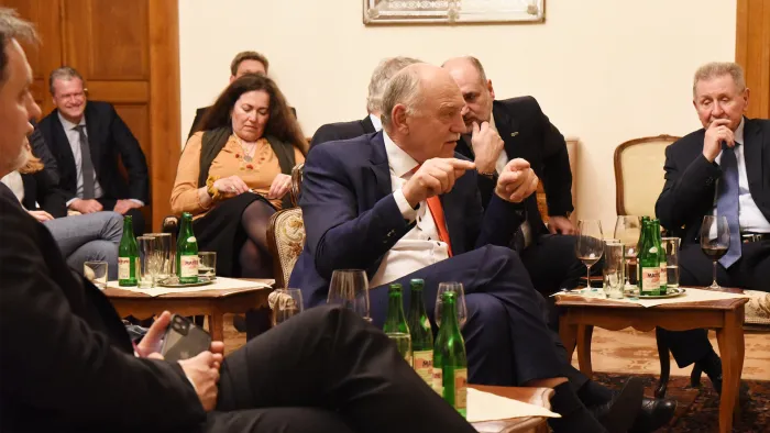 Klub SP ČR s premiérem Petrem Fialou 2022