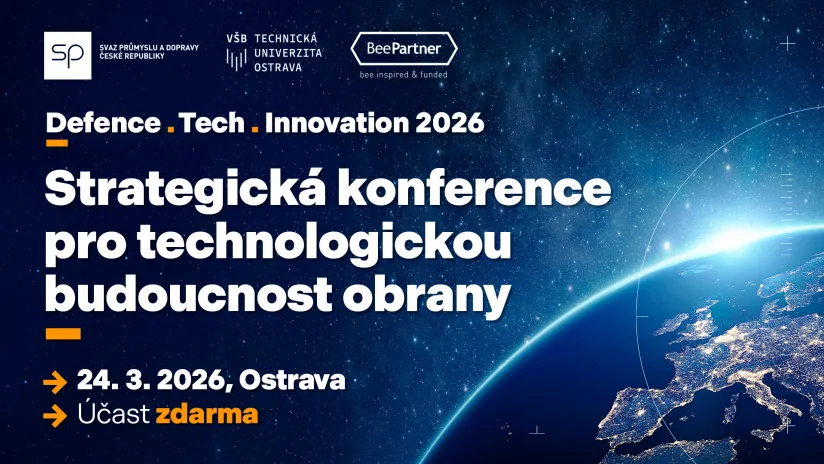 Inovace jako základ obranyschopnosti: Ostrava bude hostit konferenci Defence Tech Innovation 2026