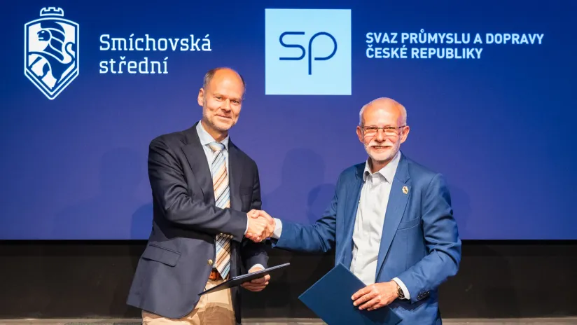 Svaz průmyslu navázal spolupráci se Smíchovskou střední školou